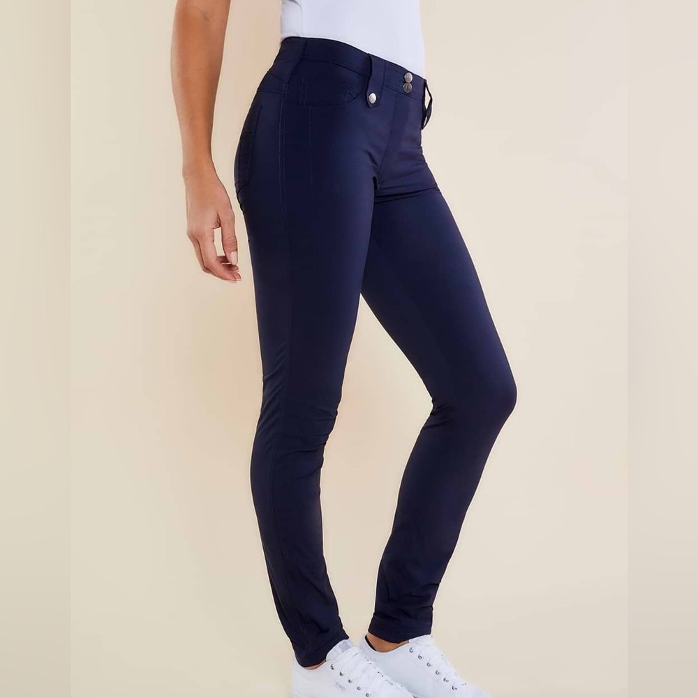 NWT Anatomie Skyler Navy Travel Pants Size SMALL